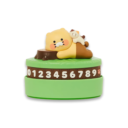 Kakao Friends [Baby Cat] Car Security Phone Number Plate