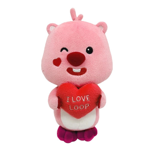 Zanmang Loopy I LOVE LOOP 18cm Plush Doll