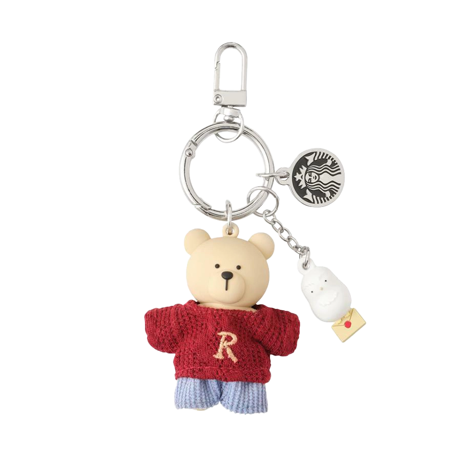 Starbucks Korea Harry Potter Bearista Plush Keyring