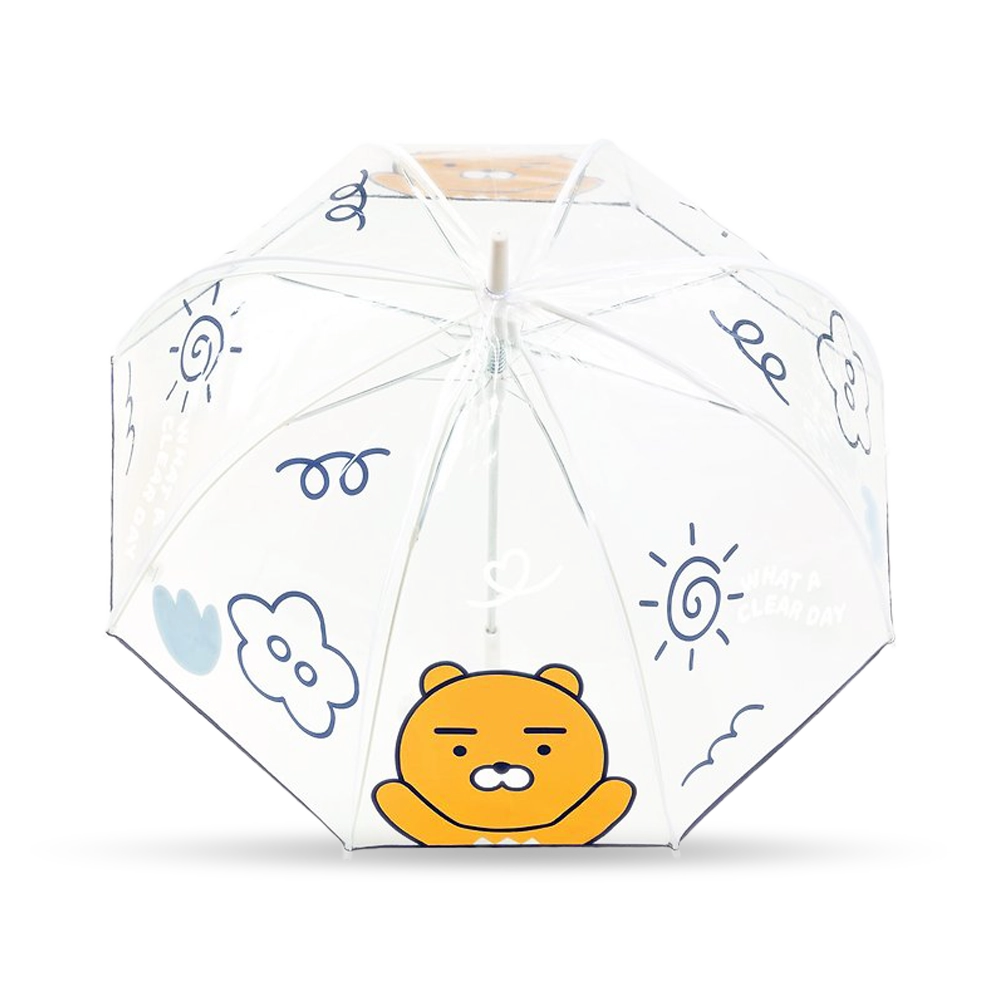 Kakao Friends Clear Long Umbrella