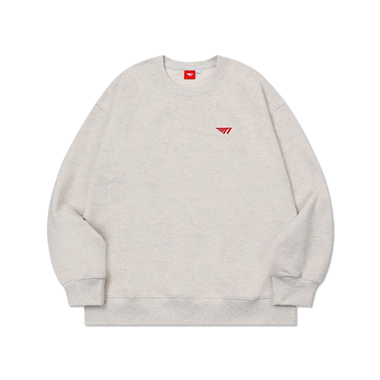 T1 Logo Sweatshirt (Oatmeal)