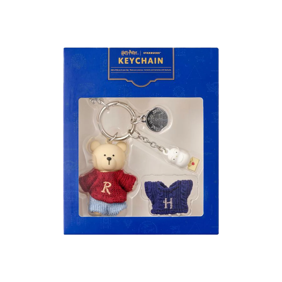 Starbucks Korea Harry Potter Bearista Plush Keyring