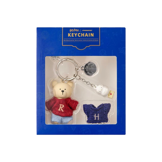 Starbucks Korea Harry Potter Bearista Plush Keyring