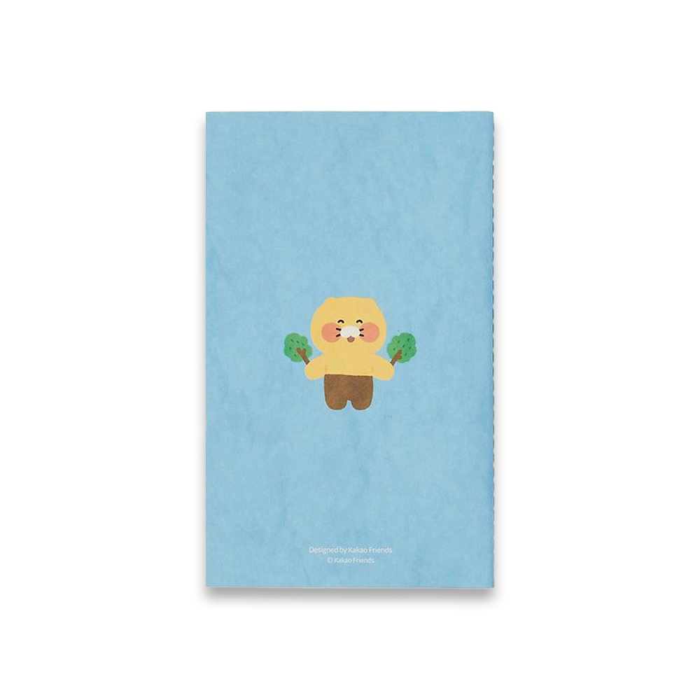 Kakao Friends [Green Life] Blue Notebook