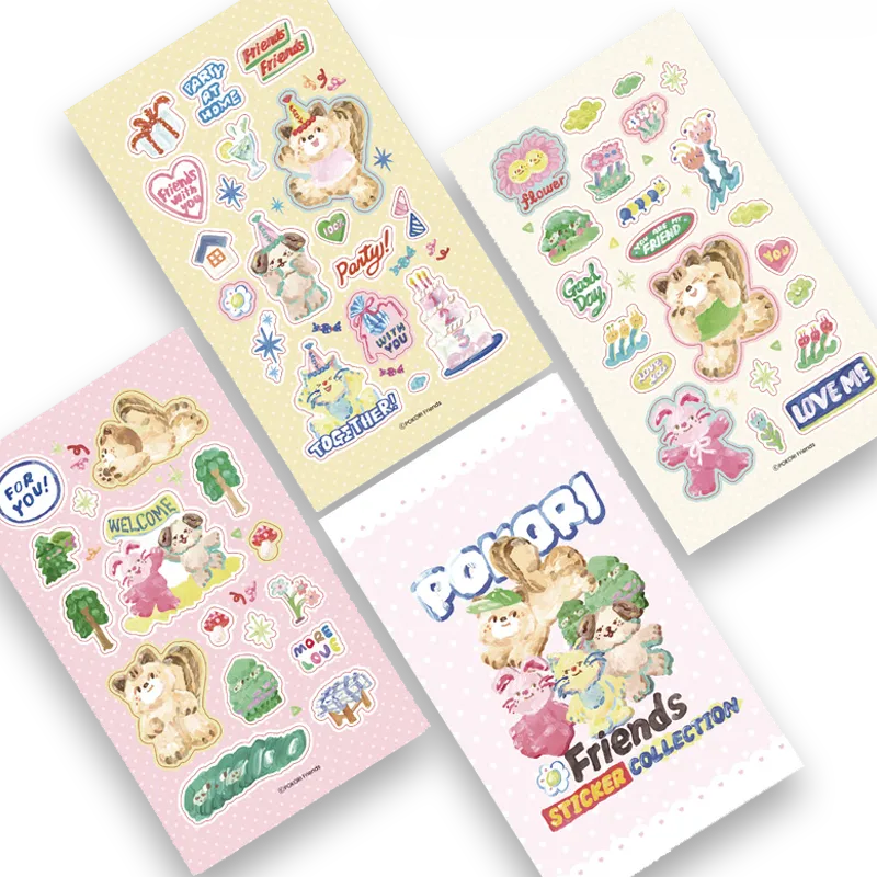 Pokori Friends Sticker Collection