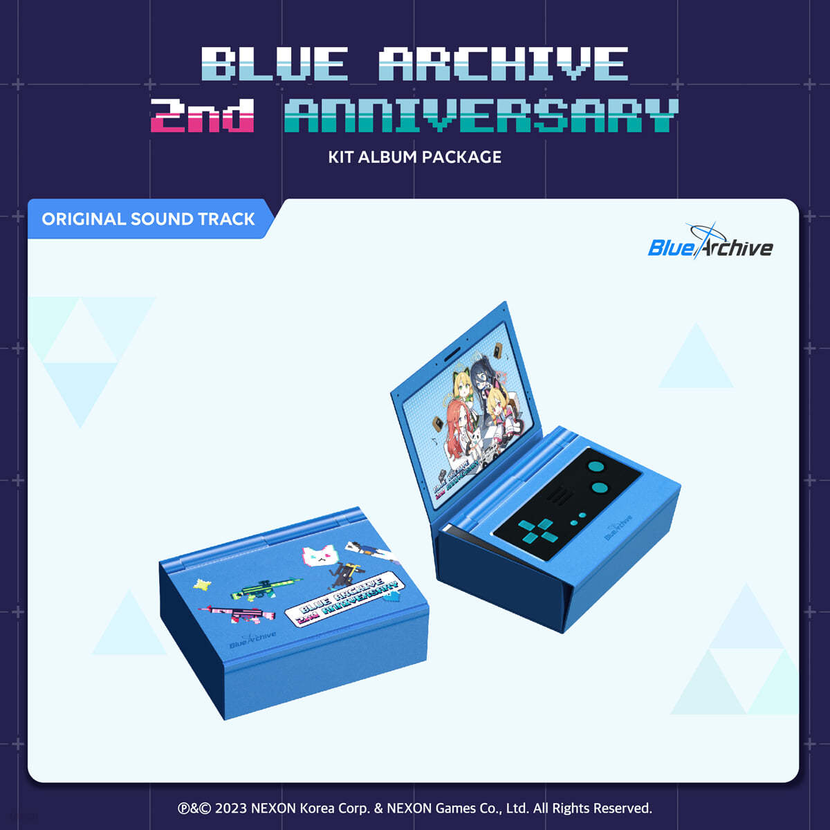 Blue Archive 2nd Anniversary OST KiT Album Package