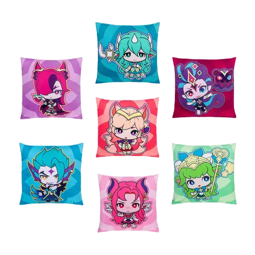 League of Legends Star Guardians Character Cushions