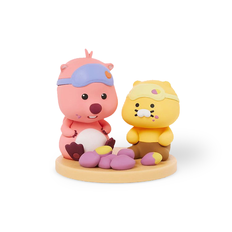 Kakao Friends X Zanmang Loopy Scene Figure